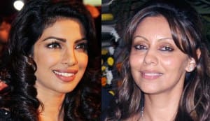 Priyanka Chopra and Gauri Khan end their fight over Shahrukh Khan