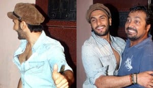 Ranveer Singh bonds with Anurag Kashyap!