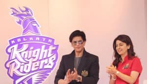 Shahrukh Khan: Juhi Chawla wants pink to be the Kolkata Knight Riders colour!