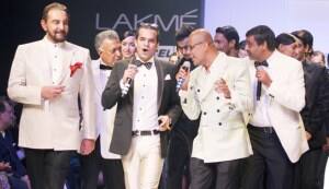 LFW: Kabir Bedi walks for Narendra Kumar Ahmed