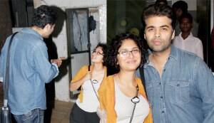 Karan Johar bonds with Kiran Rao