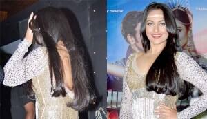 Sonakshi Sinha glams up like an eighties siren!
