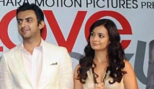 When Dia Mirza whispered sweet nothings to Sahil Sangha