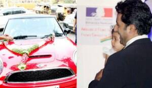 Abhishek Bachchan gifts baby Aaradhya a Mini Cooper on her 1st birthday!