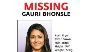 Is Gauri Bhonsle really missing?