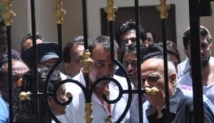 Sanjay Dutt finally surrenders before TADA court: view pic