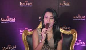 Trisha strikes cool deal with ice cream brand