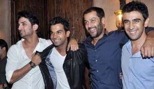 Farhan Akhtar, Kangna Ranaut, Dino Morea, Mugdha Godse at Kai Po Che premiere