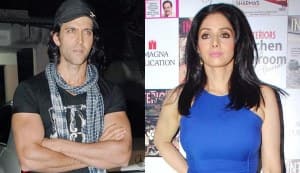 Hrithik Roshan postpones his flight to watch Sridevi’s forthcoming release English Vinglish