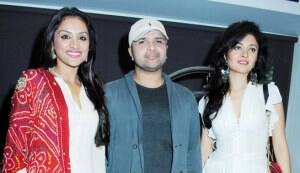 Himesh Reshammiya and Sonal Sehgal at the audio launch of ‘Damadamm’