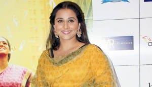 What is the one thing Vidya Balan will never&nbsp;do?
