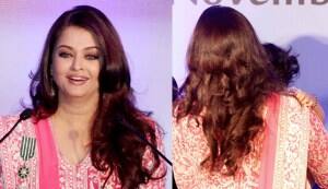 Aishwarya Rai Bachchan looks happy!