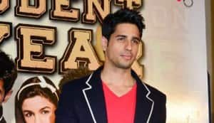 Karan Johar, Siddharth Malhotra, Alia Bhatt, Varun Dhawan at the trailer launch of ‘Student Of The Year’