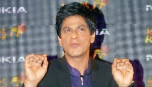 Shahrukh Khan runs victory lap after IPL win