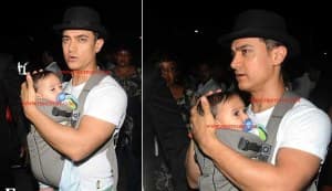 Aamir Khan heads for a trip with son Azad Rao Khan