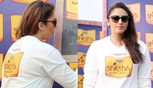 The beautiful Huma Qureshi shows her support for kids
