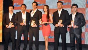 Arjun and Malaika spotted at the ‘Gillette Fusion Launch’