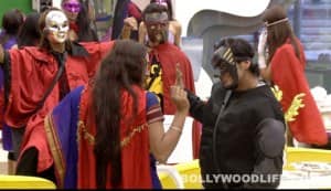 BIGG BOSS 5: Shraddha Sharma and Pooja Bedi face off