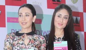 Kareena and Karisma Kapoor at Rujuta Diwekar’s book launch
