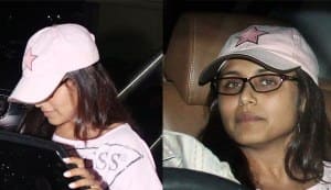 Rani Mukerji steps out without makeup!