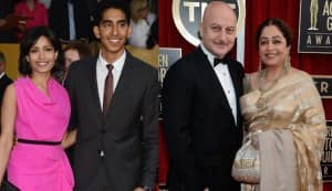 Screen Actors Guild Awards 2013: Freida Pinto-Dev Patel and Anupam Kher-Kirron Kher shine on the red carpet
