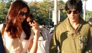 Shahrukh Khan bonds with Chennai Express team: View Pics!
