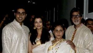 Grandad Amitabh Bachchan loses his heart to Baby B!