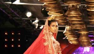 Sonam, Arjun walk the ramp at Delhi Couture Week