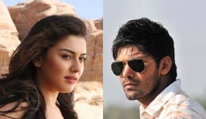 Arya to do steamy scenes with Hansika and Anjali