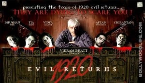 Vikram Bhatt reveals why 1920: Evil Returns is named that