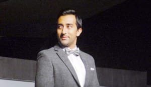 Rahul Khanna keeps it sauve on the ramp for Van Heusen at the Jet Airways Hangar