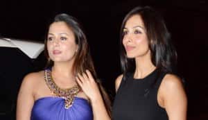Kareena Kapoor, Karisma Kapoor, Malaika Arora Khan, Amrita Arora spotted at a Mumbai church for Midnight Mass on Christmas