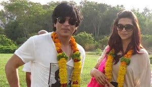 In Focus: Shahrukh Khan and Deepika Padukone on the sets of Chennai Express