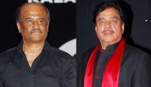 Rajinikanth gives Shatrughan Sinha health tips
