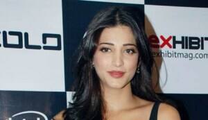 Shruti Haasan at the launch of ‘Exhibit’ magazine