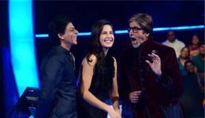 KBC 6: Amitabh Bachchan-Shahrukh Khan-Katrina Kaif do the Gangnam style!