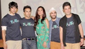 Richa Chadda, Farhan Akhtar, Pulkit Samrat, Ali Fazal launch Fukrey trailer