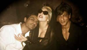 Shahrukh Khan goes gaga over Lady Gaga!