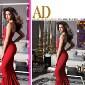 Deepika Padukone looks hot in a red&nbsp;gown!