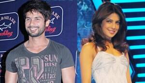 Shahid and Priyanka coochie-coo in the UK!
