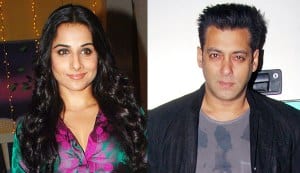 Why is Vidya Balan not interested in working with Salman Khan?