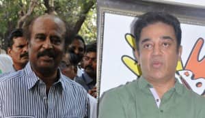 Rajinikanth fasts while Kamal Haasan goes to the cops
