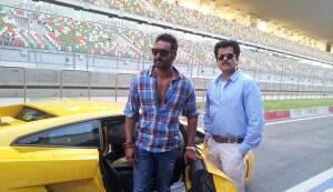 Ajay Devgn and Anil Kapoor race each other