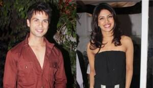 Shahid and Priyanka stay apart from each other