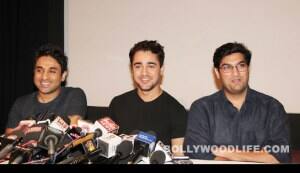 ‘Delhi Belly’ boys at ‘Bhaag DK Bose’ song&nbsp;screening