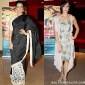 Hazel Keech and Neha Dhupia’s style statement:&nbsp;Blah!
