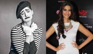 Sonam Kapoor is a mime!