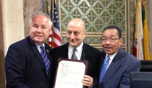Anupam Kher awarded with City Proclamation in Los Angeles!