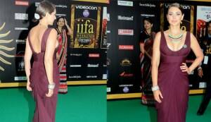Lisa Ray has a fidgety day!
