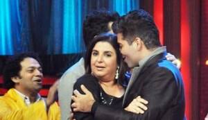 Jhalak Dikhhla Jaa 5: Boman Irani gets kinky with Karan Johar and Farah Khan gets jiggy with Madhuri Dixit!